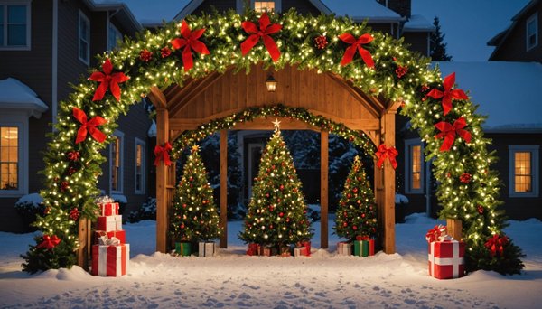 Location d'une arche de noël : magnez vos fêtes !